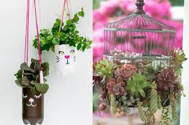 Anggrek, salah satu tanaman hias terbaik. 9 Diy Pot Tanaman Gantung Dari Barang Bekas Kreatif Banget