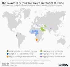 Chart The Countries Relying On Foreign Currencies At Home
