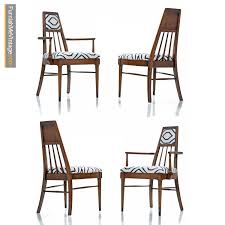 On this page, you will discover info about danish mid century modern dining chairs that we have collected from different internet sites. Solid Walnut Mid Century Modern Chairs In Navy And Ivory Fabric