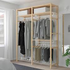 Sorting by colour or style might help too. Ikea Hanging Rails For Clothes Off 51