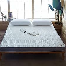 Dulplay Memory Foam Innerspring Mattress Thickn Tatami Mattress Pads Flooring Sponge Pad Bed T In 2020 Innerspring Mattresses Thick Mattress Topper Heated Mattress Pad