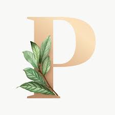 Botanical Capital Letter P Transparent Png Premium Image By Rawpixel Com Aum Lettering Alphabet Fonts Lettering Floral Letters