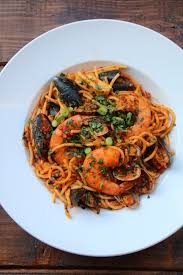 Recipe For Seafood Spaghetti Spaghetti Recipes Recipes Cooking Seafood