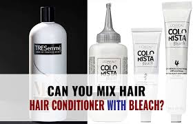 Bleaching removes natural hair color through oxidation. Can You Mix Conditioner With Bleach What To Do Hairsentry