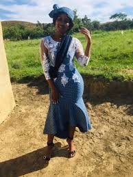 Gorgeous shweshwe wedding attire 2021 for women. Isishweshwe New Dresses For Women 2021 Fashiong4