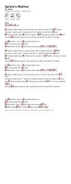 Sylvia S Mother Dr Hook Ukulele Chords Songs Uplifting Songs Lyrics And Chords