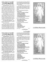 Y se reza la oración para la hora de la misericordia: A Coronilla A La Divina Misericordia Pdf