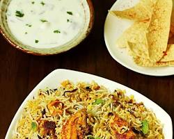 Hyderabadi Biryani - for new year's eve dinner recipes