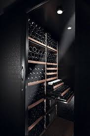 Gorgeous Black Wine Cellar Design Wine Cellar Design Home Wine Cellars Cellar Design