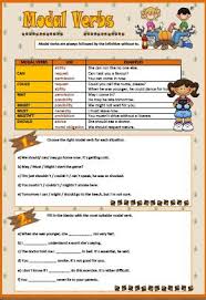 Maybe you would like to learn more about one of these? Modal Verbs Worksheet