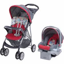 Stroller And Carseat Set 2 Pc Has It All Lightweight Safe Easy Operation Red Grac Baby Strollers Travel System Travel System Stroller Travel Systems For Baby