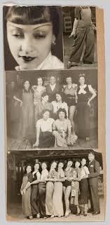 Photographic plate for the April 1937 edition of The Show-Down Magazine