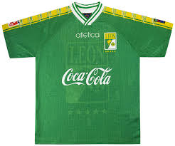 Club león oficial, león, mexico. 1997 98 Leon Home Shirt Excellent L Classic Retro Vintage Football Shirts