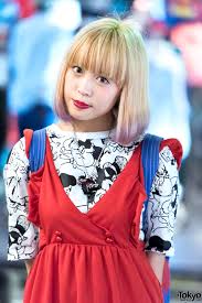 Why not go bold and dye those tips for a unique bob hairstyle? Dip Dye Bob Hair Resale Fashion Tokyo Fashion