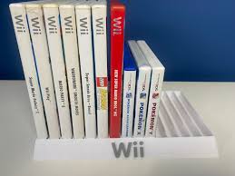 Nintendo Wii Games Stand by Printlab3Duk - MakerWorld