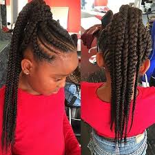 Chic Braid Ponytail Black Girls Little Black Girls Braids Little Girl Hairstyles Kids Braided Hairstyles
