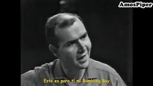 Pete Seeger's & Tom Paxton Buy A Gun For Your Son- RAMBLIN BOY- Beau John  Subtitulado