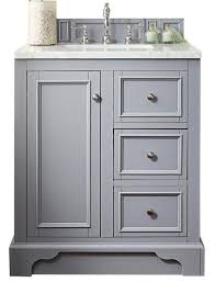 Replacing your vanity is an affordable project that can dramatically improve the look and function of your bathroom. 30 De Soto Silver Gray Single Sink Bathroom Vanity