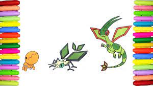 And has viewed by 2108 users. Pokemon Coloring Pages For Kids Trapinch Vibrava And Flygon Youtube