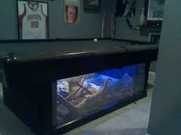 Pool Table Reptile Enclosure I Don T Really Know How The Pool Table Would Still Function But It Looks Cool Reptile Room Snake Cages Reptile Enclosure