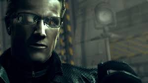 Download Albert Wesker In Full Focus Wallpaper