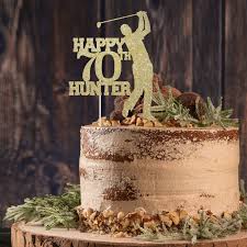 Shop disc golf home & decor from cafepress. Personalised Golf Birthday Cake Topper With Name And Age Etsy