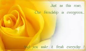 Just As This Rose Our Friendship Is Evergreen Jpg 500 300 Our Friendship Friendship Symbols Friendship