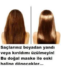Sac Yanmasi Icin Dogal Recete Bu Dogal Sac Recetesi Ile Yanmis Yipranmis Saclariniz Eski Haline Donecek Bayanlar Sac Dogal Sac Sac Ve Guzellik