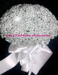 Check out our rhinestones bouquet selection for the very best in unique or custom, handmade pieces from our shops. Crystal Bouquet The Fel Shop Crystal Bouquet Crystal Wedding Theme Bling Bouquet