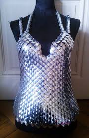 Scale Mail Paladin Top Scale Mail Chainmail Jewelry Cosplay Armor