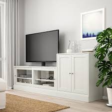 havsta tv meubel combi wit ikea in 2021 tv storage living room tv stand ikea