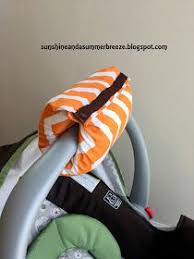 Sunshine And A Summer Breeze Infant Car Seat Arm Cushion Tutorial Car Seat Arm Cushion Arm Cushion Baby Car Seats