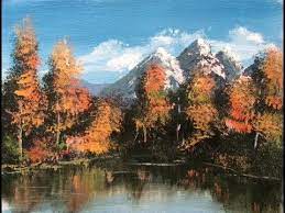 malen wie die grossen kunstler berglandschaft nach bob ross teil 1 2 youtube berglandschaft bob ross landschaften malen