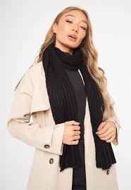 We did not find results for: Black Brushed Rib Knit Scarf Missguided