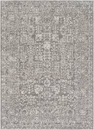 Black And Ivory Area Rug Hannah Charcoal Ivory Area Rug Area Rugs Traditional Area Rugs Rugs