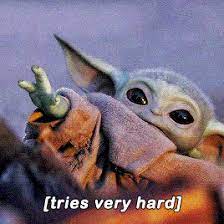 Baby Yoda Happy New Year 2022 Gif This Is The Way December 2021