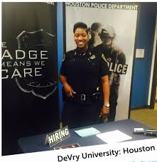 Hpd Officer Jones At Devry University Today Houston Police Houston Police Department Devry University