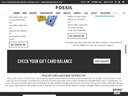 Browse our selection of cash back and discounted fossil gift cards, and join millions of members who save with raise. Fossil Gift Card Balance Check Balance Enquiry Links Reviews Contact Social Terms And More Gcb Today