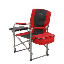 Kamp Rite Outdoor Camp Folding Director S Chair With Side Table Cooler Red In 2020 Outdoor Folding Chairs Directors Chair Cool Tables