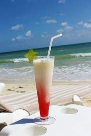 Miami Vice Strawberry Daiquiri Pina Colada Sweet And Refreshing Cocktail Perfect For The Beach Drankss Drinks Fun Drinks Refreshing Cocktails