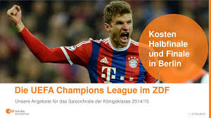 Die uefa geht in der saison 2020/2021 von einnahmen aus der uefa champions league, der uefa europa league 27. Die Uefa Champions League Im Zdf Pdf Free Download