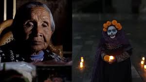 Abuelita de 90 años se disfrazó de catrina para participar en concurso de  Día de Muertos