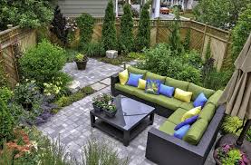 Pea gravel replaces grass in a modern backyard. Grass Alternatives For Your Yard Billy Com