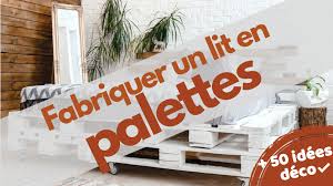 Le canapé en palette fait des émules et remplace le canapé en tissu. Fabriquer Un Lit En Palette Tuto 50 Idees Deco