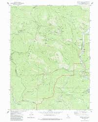 Classic USGS French Gulch California 7.5'x7.5' Topo Map – MyTopo Map Store