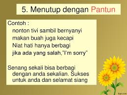 Check spelling or type a new query. Pantun Pembuka Pidato Kata Kata Cinta