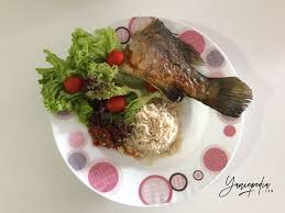 Nasi + gulai nangka + singkong + ikan kembung. My Weight Loss Journey Bab 2 Amalan Dan Menu Pemakanan Sihat