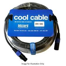 Blizzard Lighting 5 5 Pin Xlr Male To Xlr Female Cool Dmx Cable Dmx5pin5q