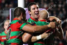 Rabbitohs Joel Reddy C Celebrates His Editorial Stock Photo