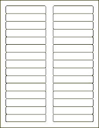 Use to keep important documents organized for your home/family. 3 7 16 X 2 3 Filing Labels File Folder Labels Blank Labels For Inkjet And Laser Printers